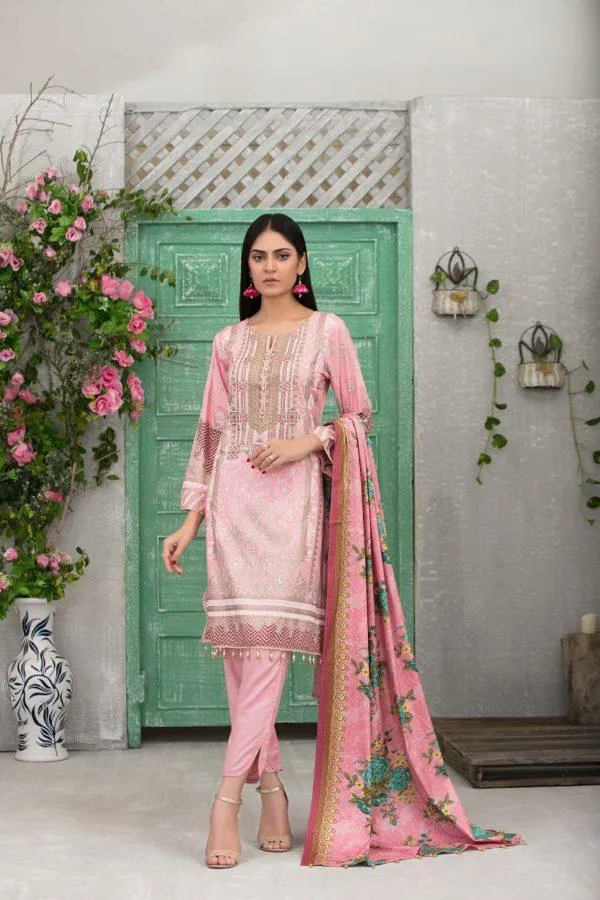 Amna Sohail Moorea Linen Collection by Tawakkal – D-5990-A