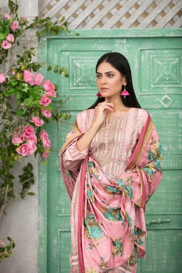 Amna Sohail Moorea Linen Collection by Tawakkal – D-5990-A