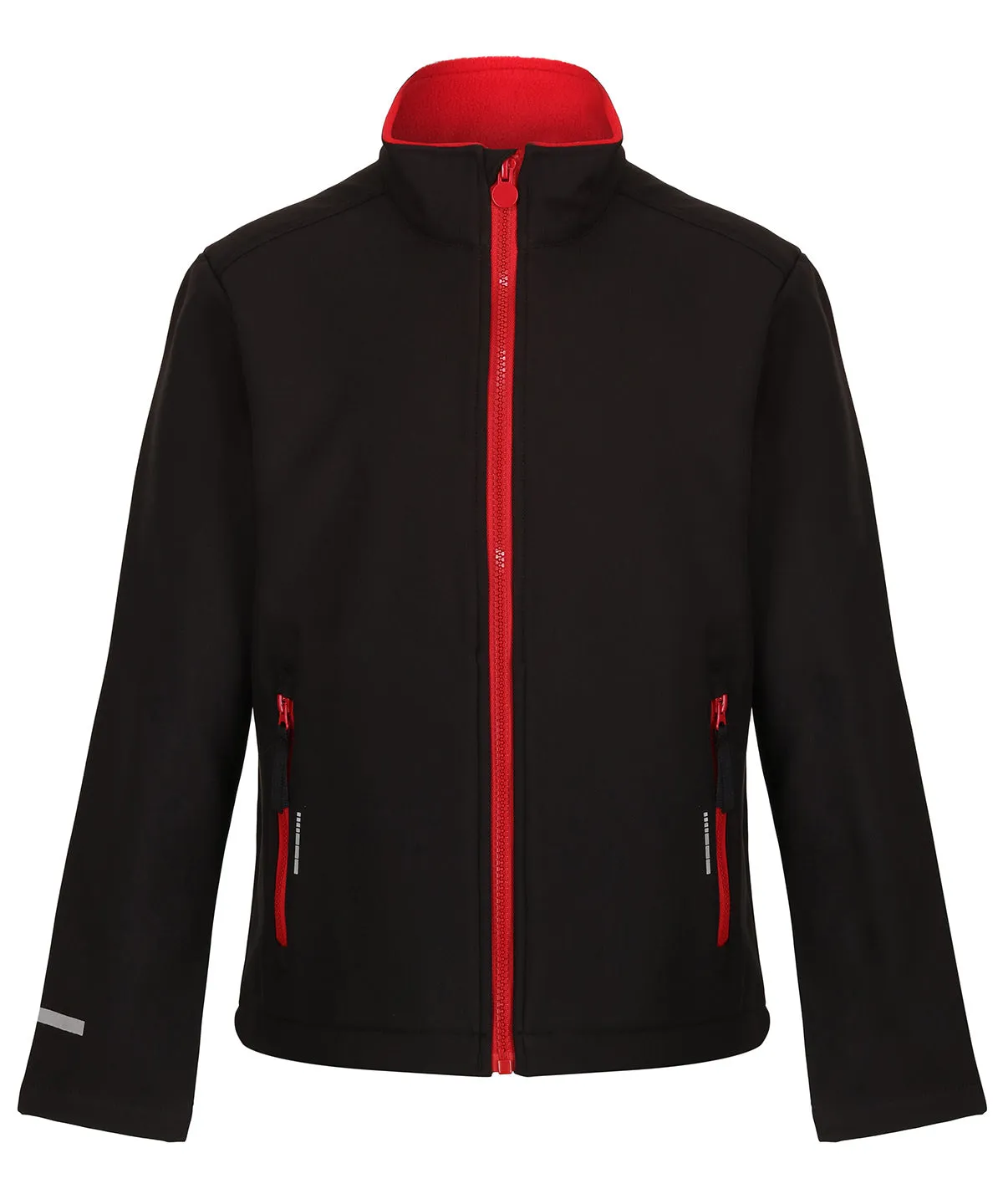 Black/Classic Red - Kids Ablaze softshell jacket