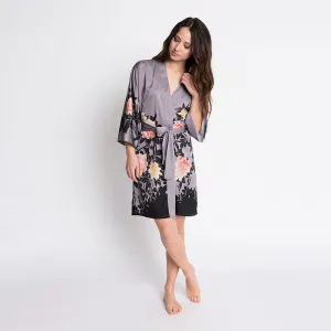 Blush Rose Short Kimono Robe