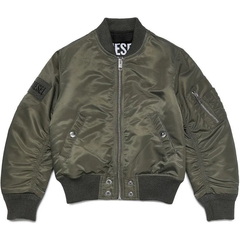 Boys Khaki Army Jacket