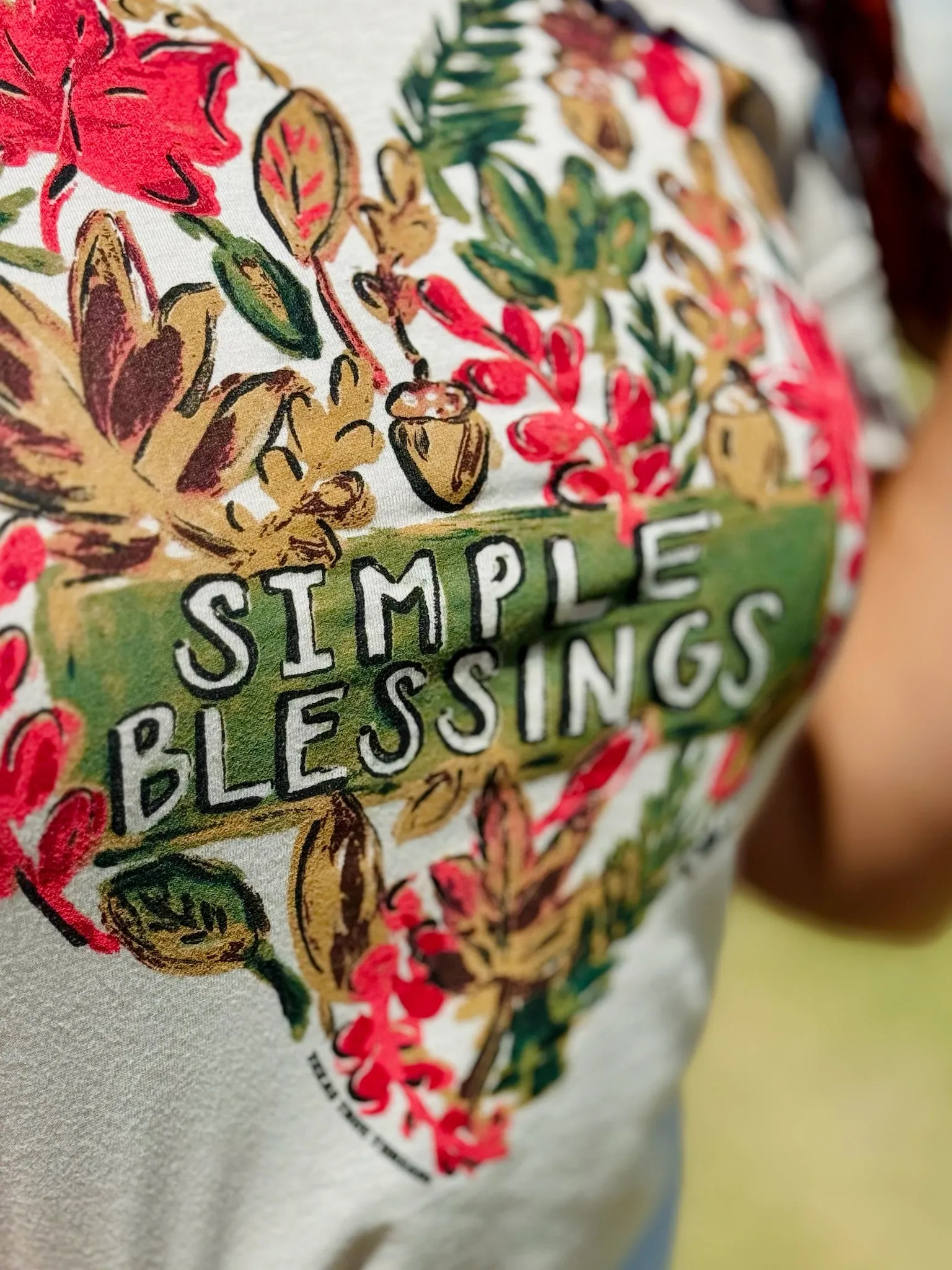 Callie Ann Stelter Simple Blessings Tee by Texas True Threads