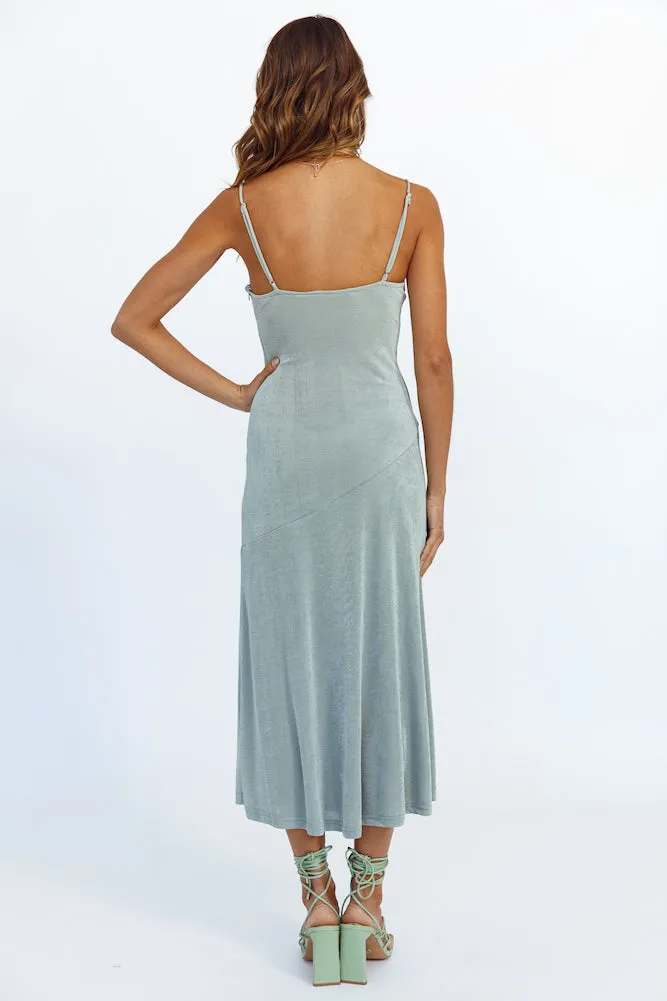 Calling Out Maxi Dress Sage