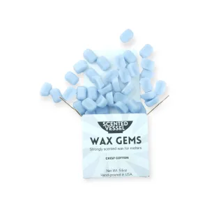 Crisp Cotton 5.6oz Wax Gems by Scented Vessel