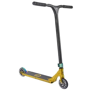 Crisp Scooters 2018 Evolution Complete Stunt Scooter, Polished Gold/Black Gold