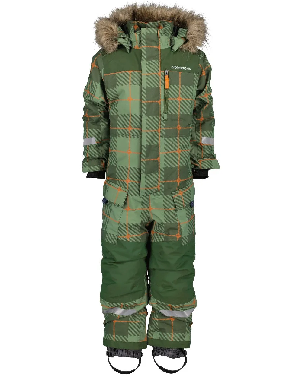 Didriksons Kids Polarbjornen Printed Coverall