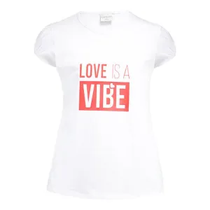 GIRLS WHITE "LOVE IS A VIBE" TSHIRT