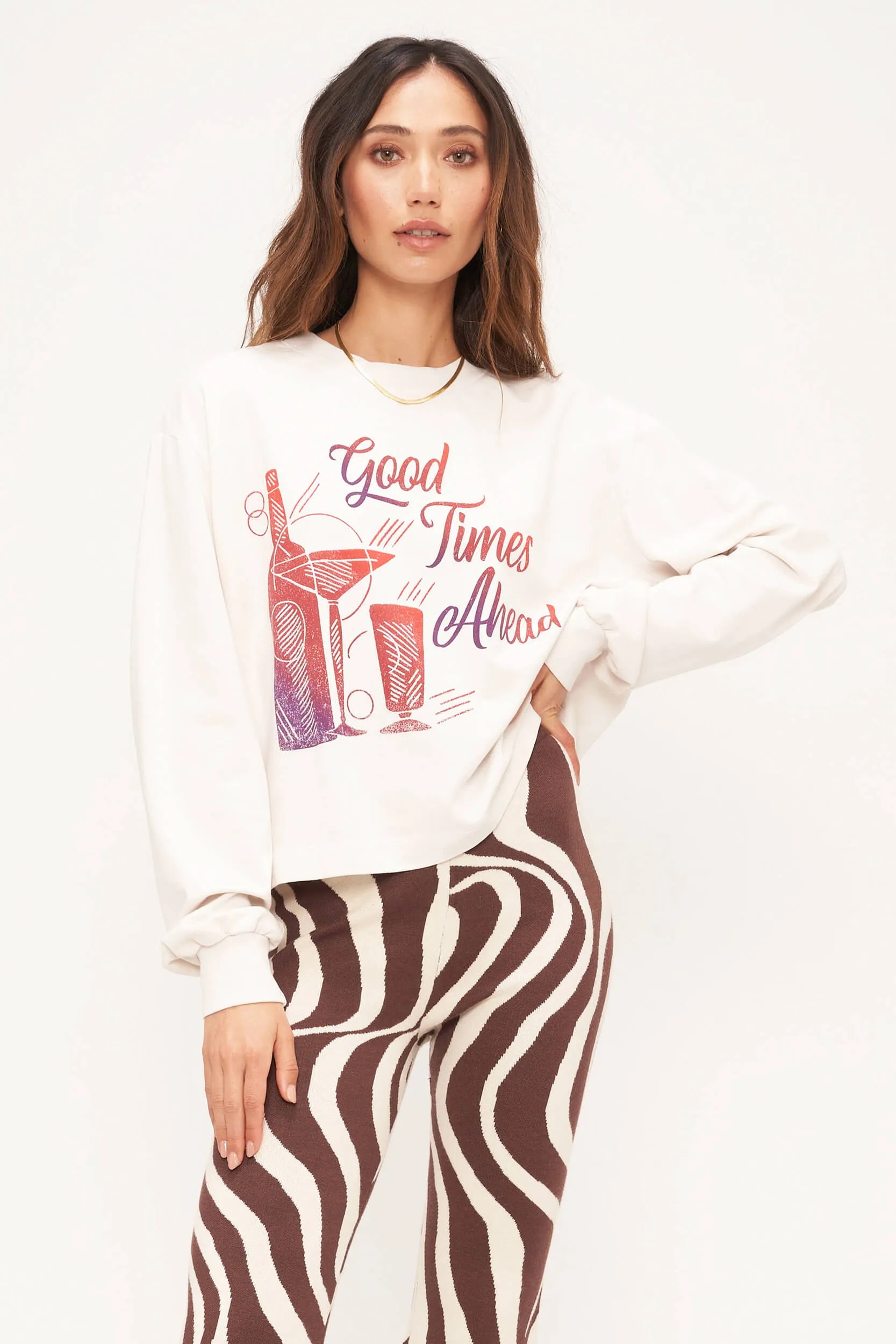 Good Times Ahead Sweatshirt - FINAL SALE