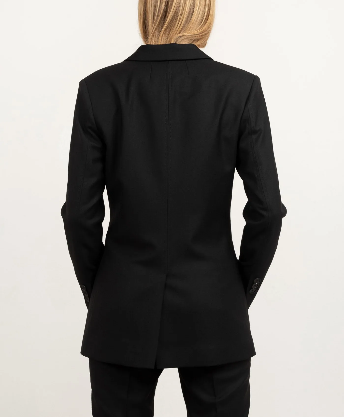 Grace Wool Blazer Black