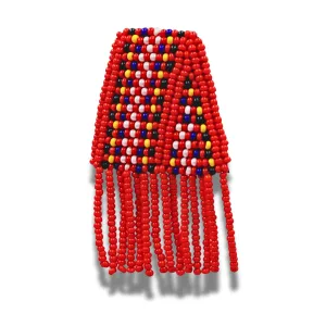 Hand crafted Beaded Metis Sash Pin