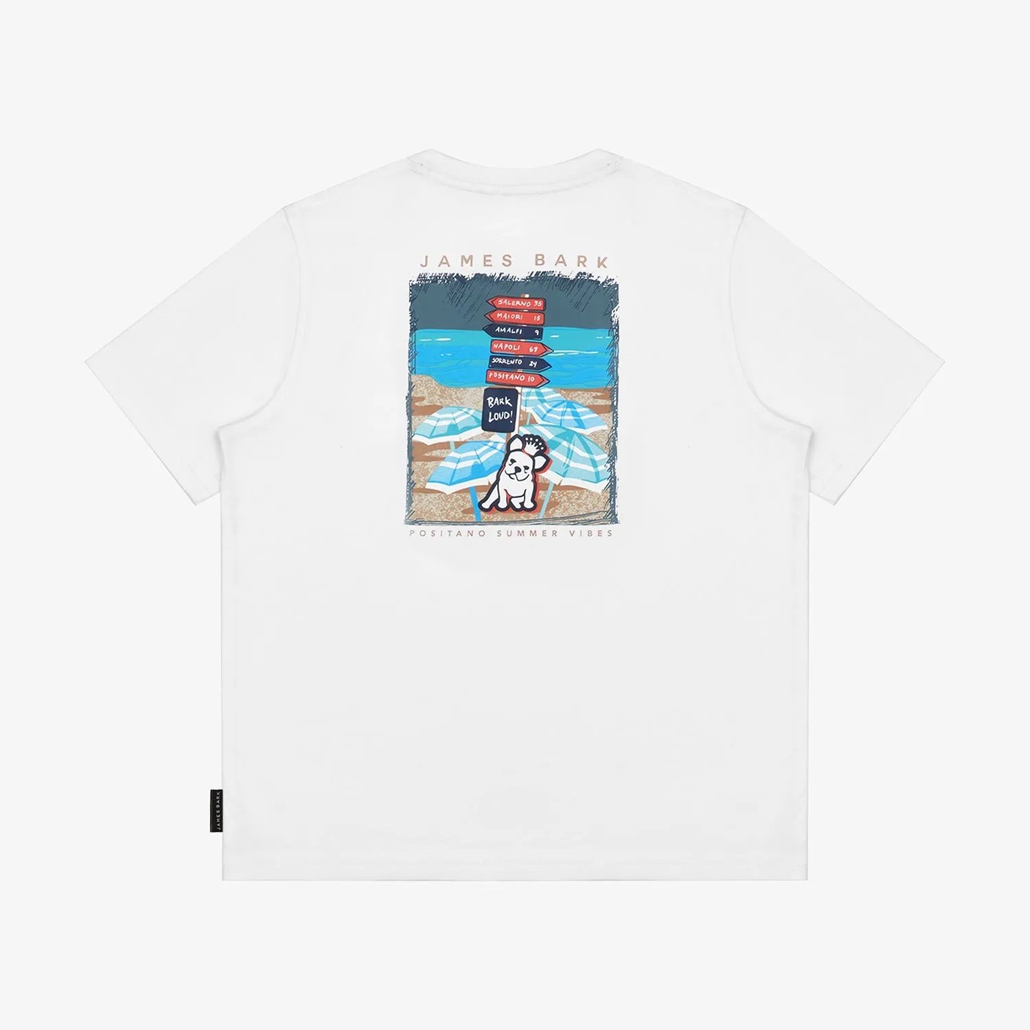 Kid's Amalfi Signs Graphic Tee