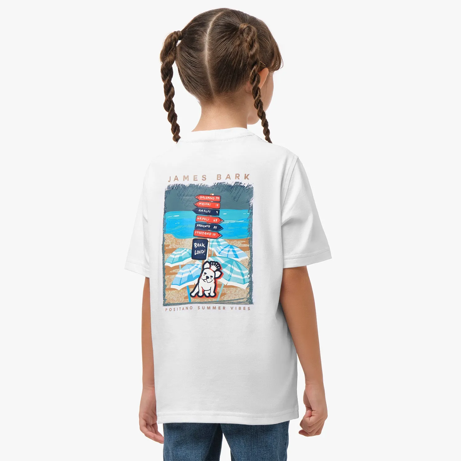 Kid's Amalfi Signs Graphic Tee