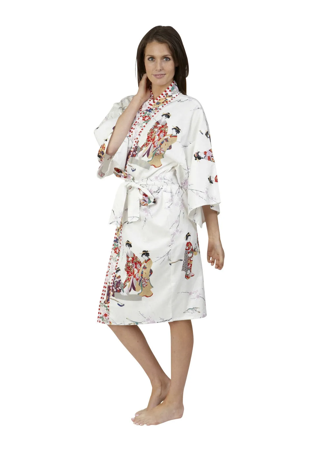 Kimono Beauty Cotton Short Kimono