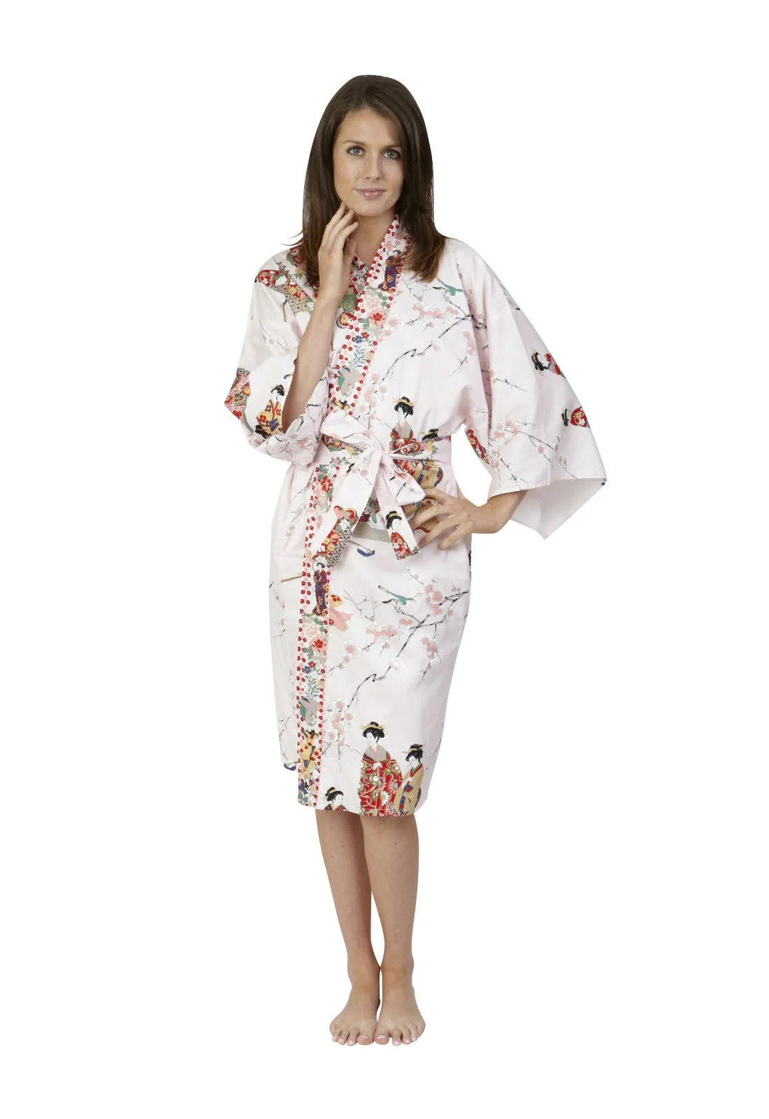 Kimono Beauty Cotton Short Kimono