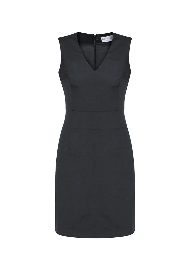 Ladies Sleeveless V-Neck Dress