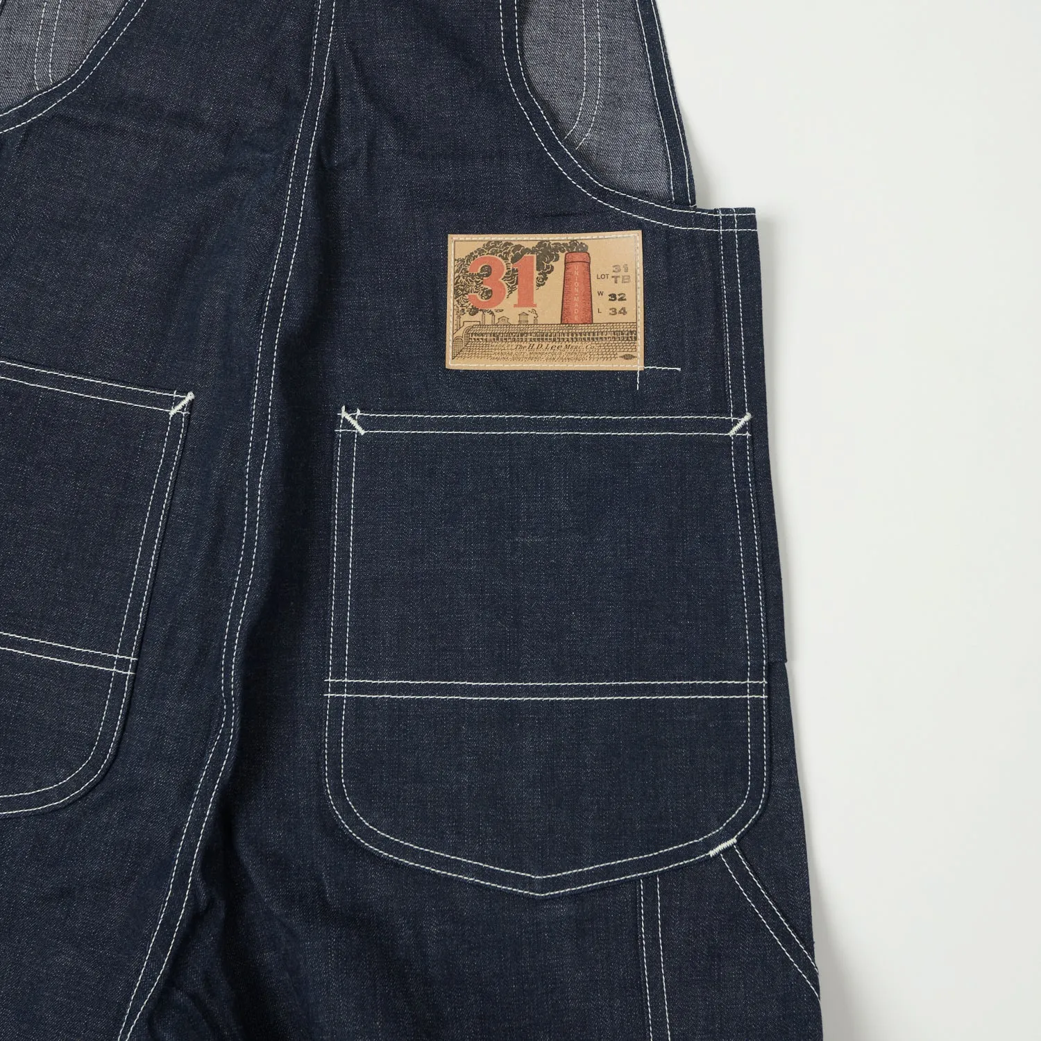 Lee Archives 1930's Denim Bib Overall - Raw