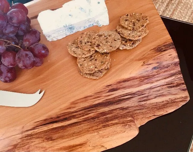 Live Edge Salvage Wood Serving Board