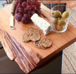 Live Edge Salvage Wood Serving Board