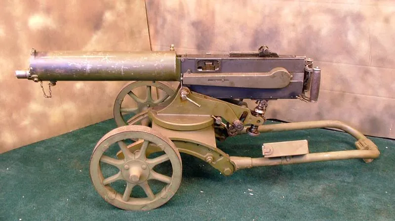 Maixm M-1905/10 Display Machine Gun: Pre-WWI Dated: One of a Kind