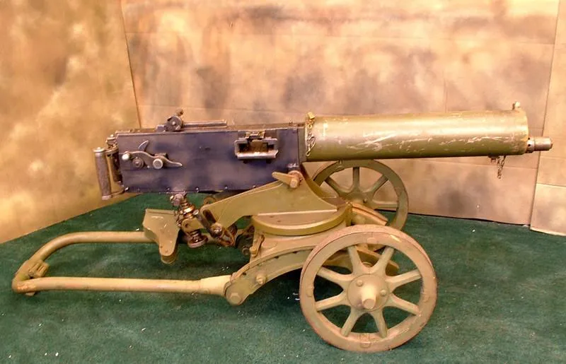 Maixm M-1905/10 Display Machine Gun: Pre-WWI Dated: One of a Kind