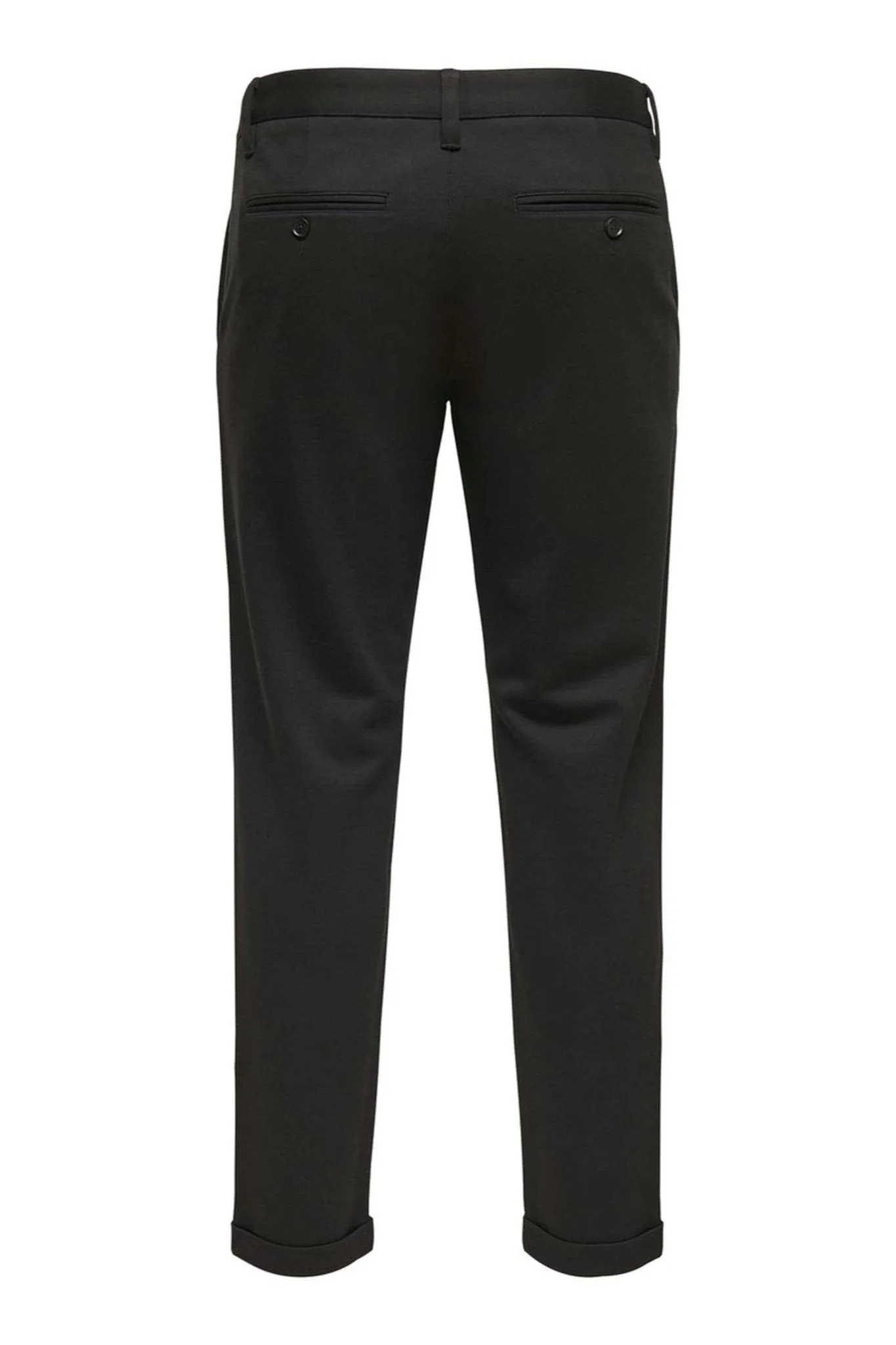 Mark Trousers Side zip - Black