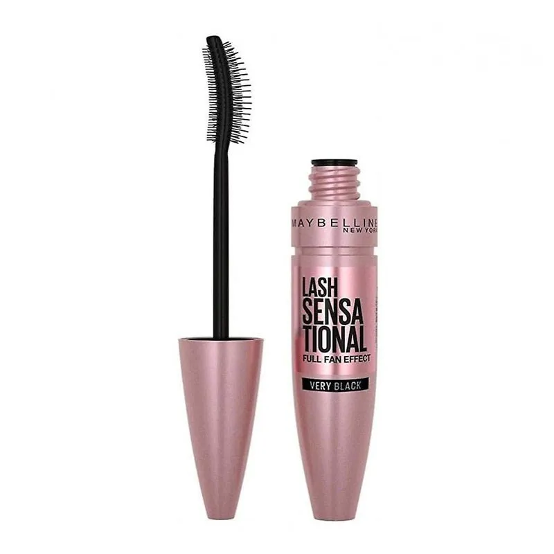 Maybelline Lash Sensational Volumizing and Thickening Eyelash Mascara - Very Black