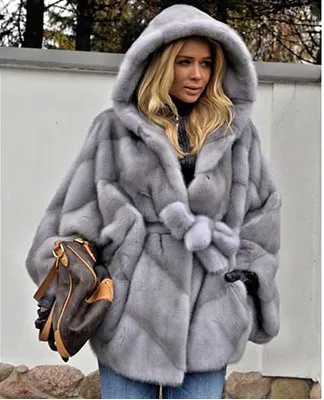 New Women Brand Winter Luxurious Real Whole Skin Mink Fur Coat Thick Warm Of Sable Long Jacket