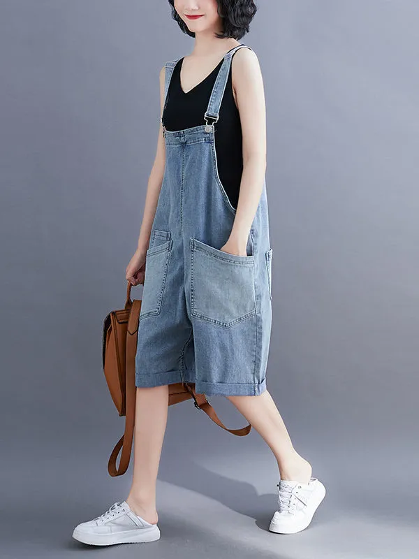 Original With Pocket Denim Overalls