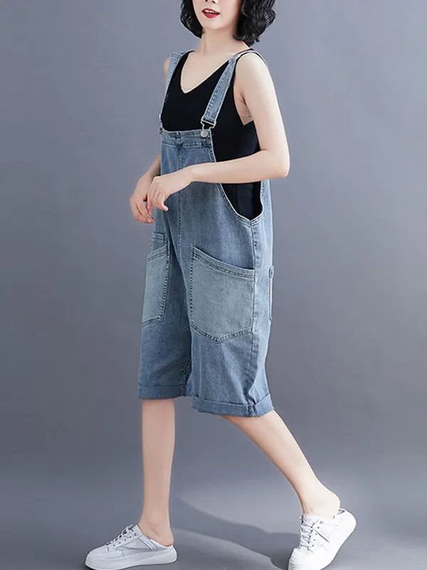 Original With Pocket Denim Overalls