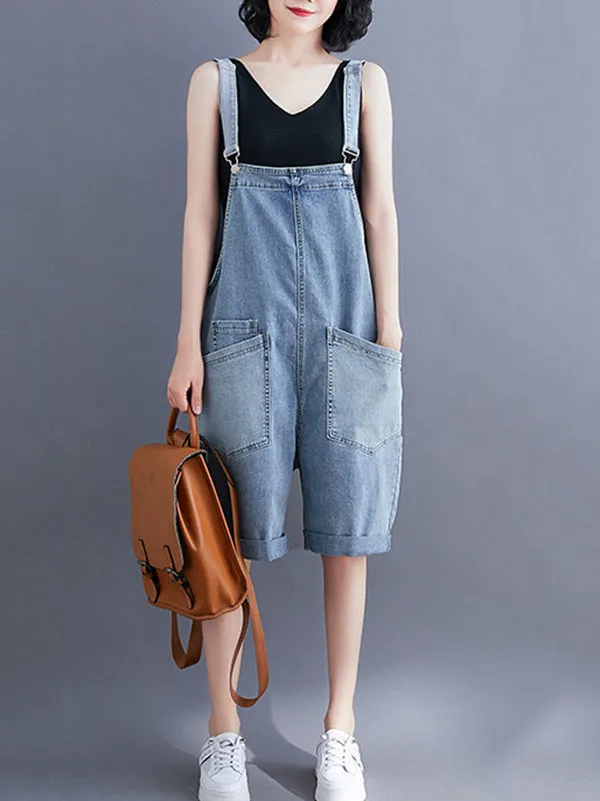 Original With Pocket Denim Overalls