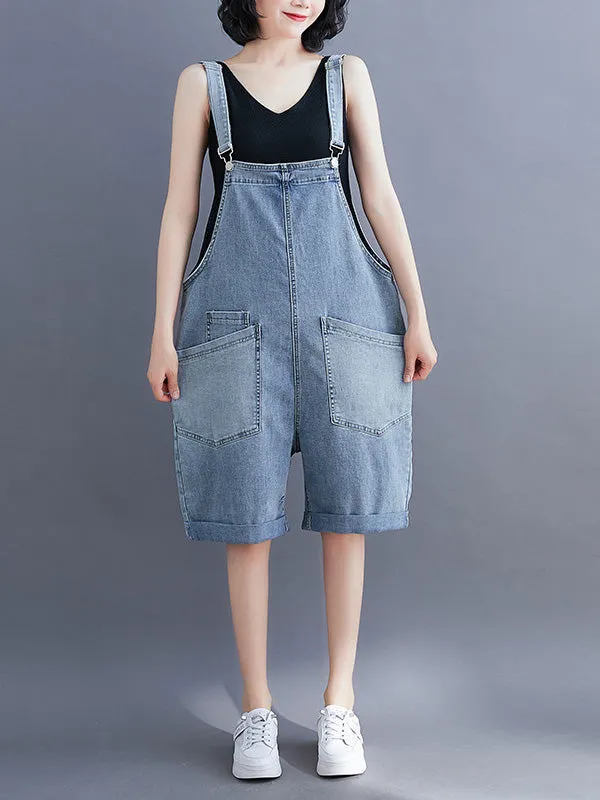 Original With Pocket Denim Overalls