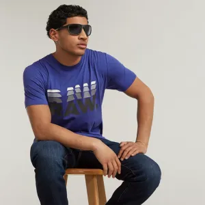 Raw R T-Shirt (Radar Blue) - D25497-336-1474