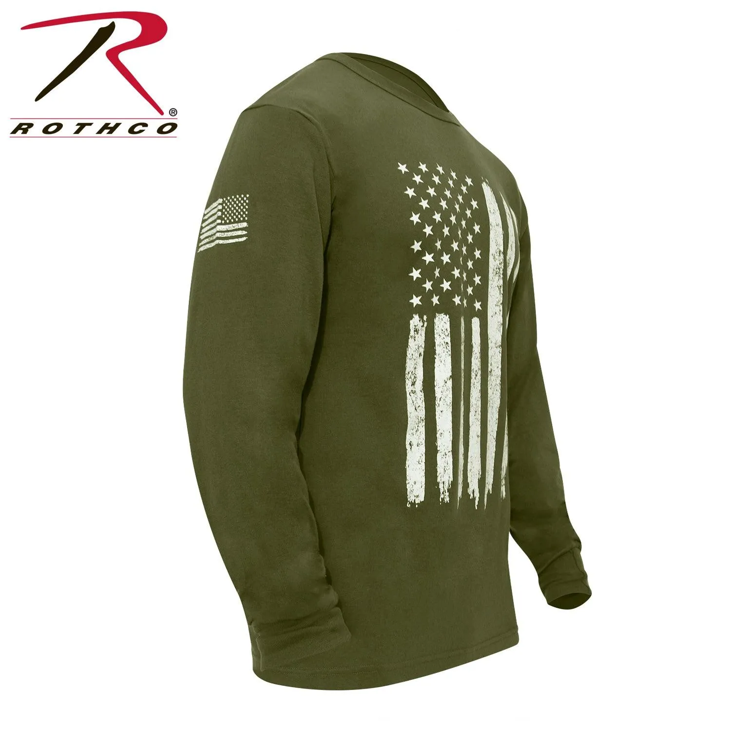 Rothco US Flag Long Sleeve T-Shirt