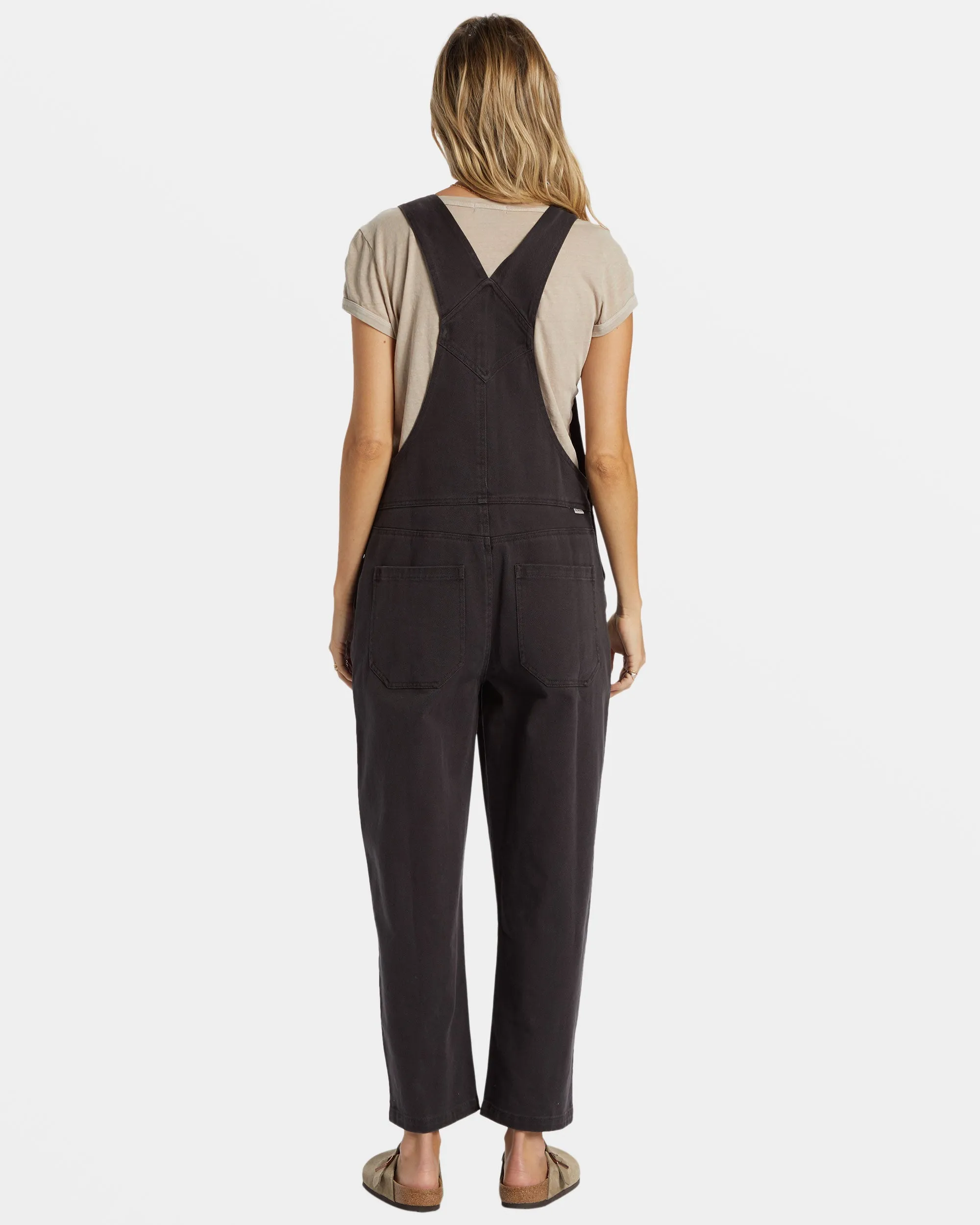 Sand Canyon Denim Overalls - Black Sands