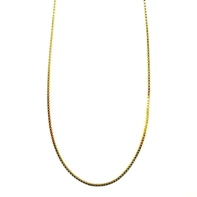 Sheila Fajl - Danusa Box Chain - 16" w/ Extender - 18k Gold Plated