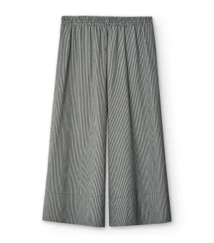 Striped Wide Leg Trousers