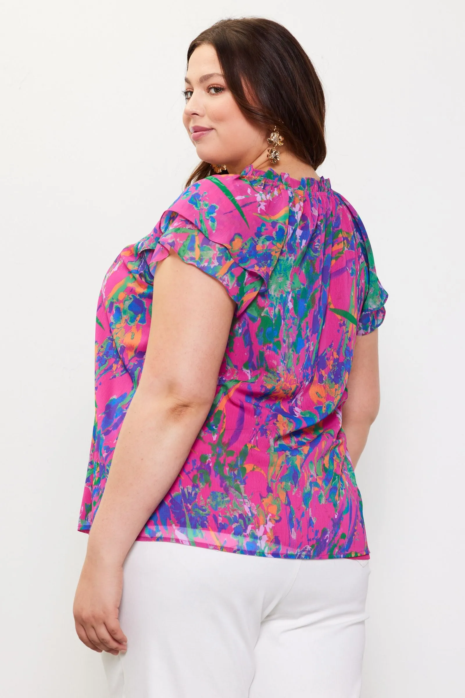 Summer Getaway Blouse *Curvy*