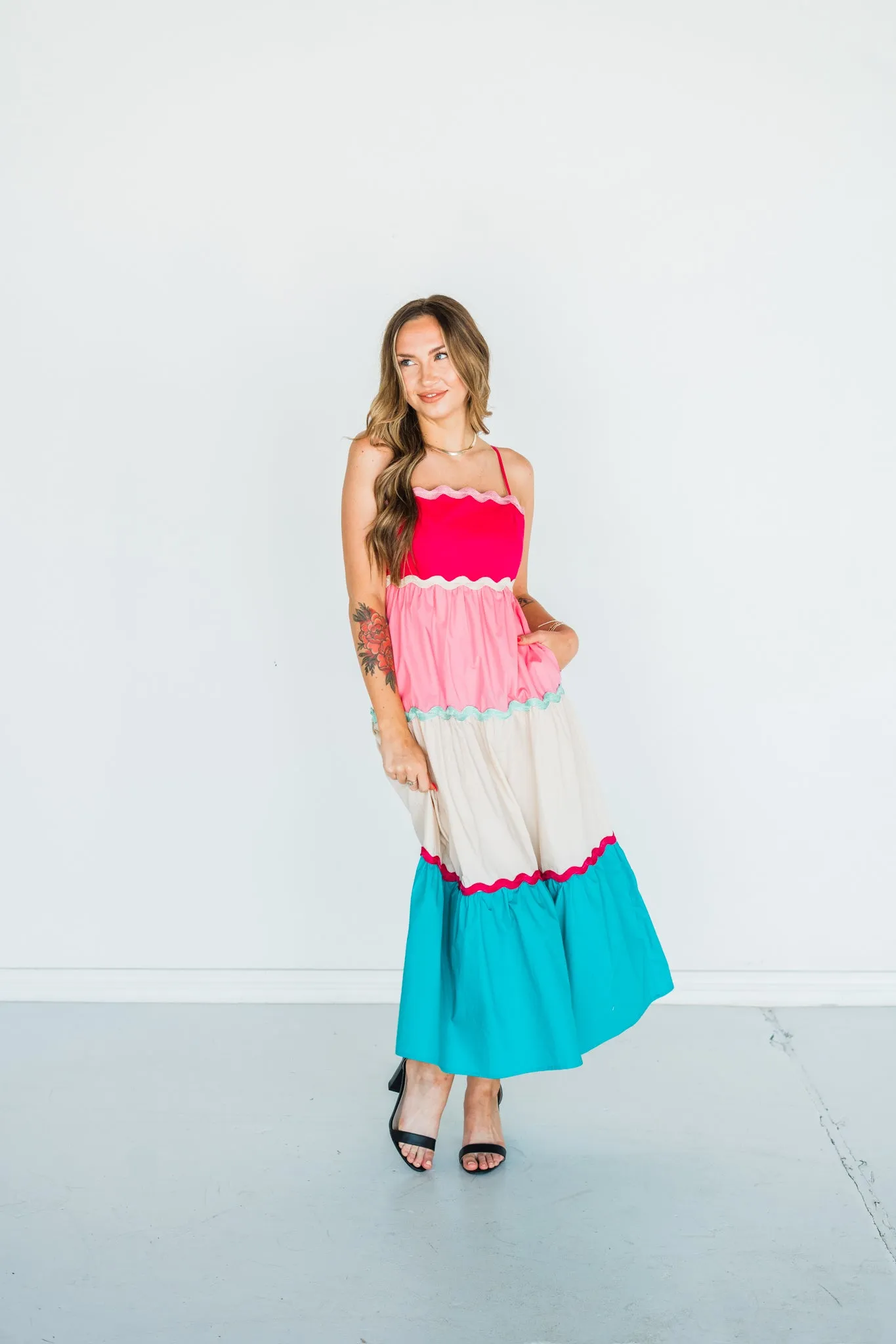 Sun Lovin' Barbie Maxi Dress