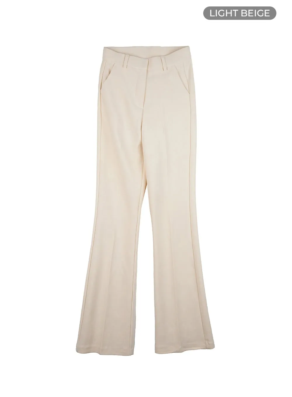 Tailored Slim-Fit Flare Trousers OO429