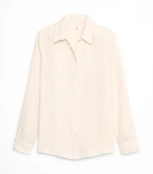 The Perfect Linen Shirt Cream White