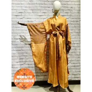 The silk  Golden Temple Kimono