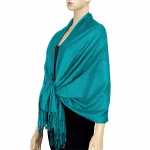 Turquoise Lightweight Pashmina