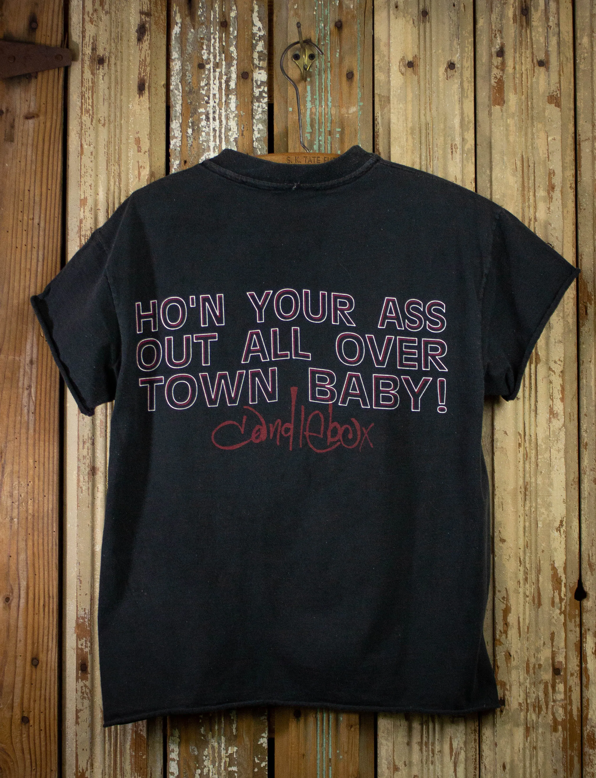 Vintage Candlebox Ho'n Your Ass Out Concert T Shirt 1993 Black Medium